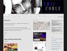 Tablet Screenshot of ericcoble.com